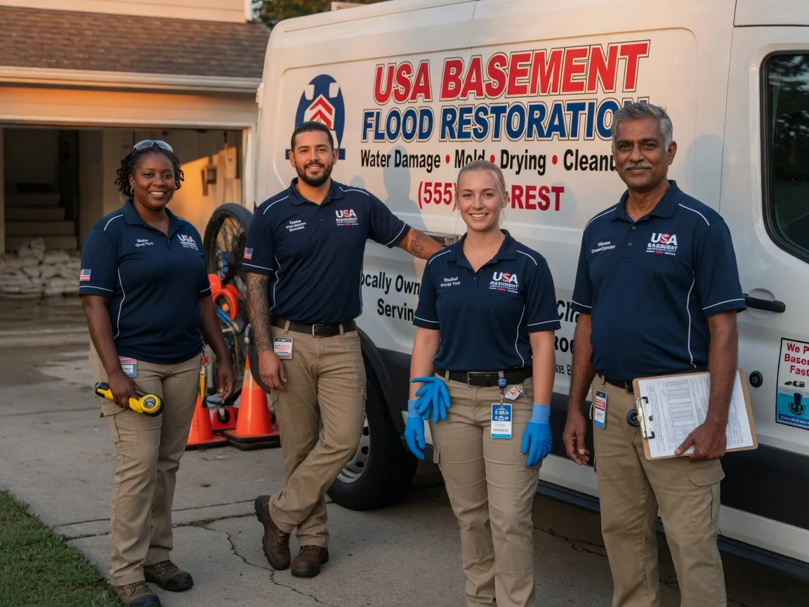 Basement Flood Cleanup company in Start, LA