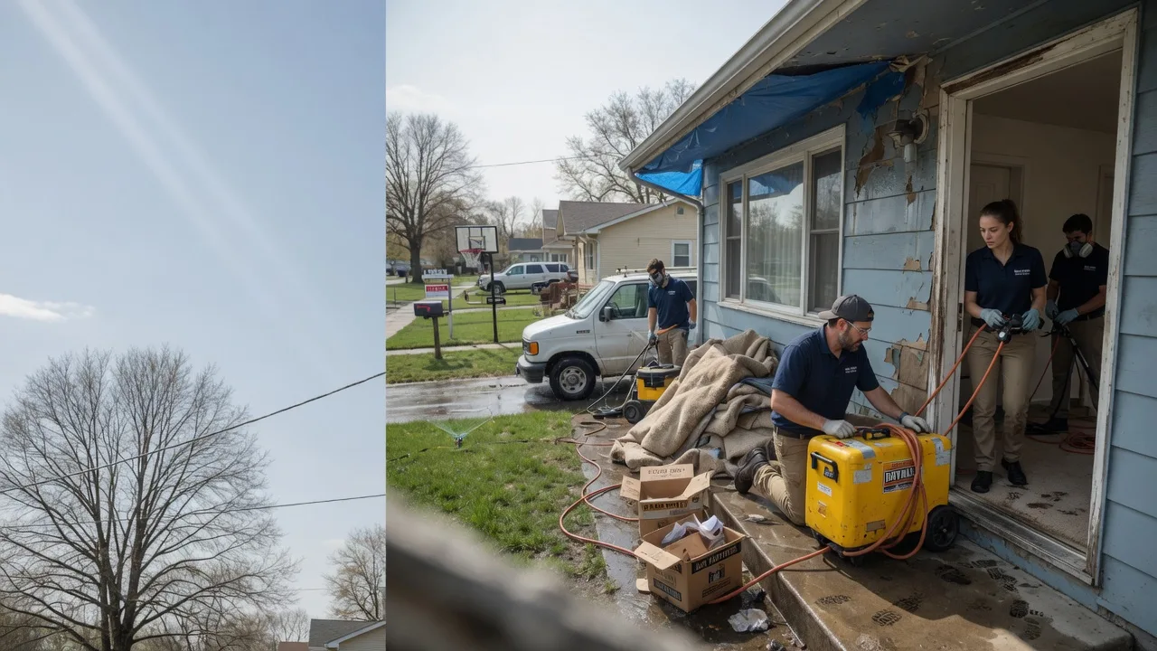 Basement Flood Cleanup in Start, LA near me